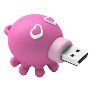 8 Kraken orakeln bei der Frauen-WM. Dieser USB-Oktopus speichert sein Wissen auch noch. Quelle: Newgadgets.de