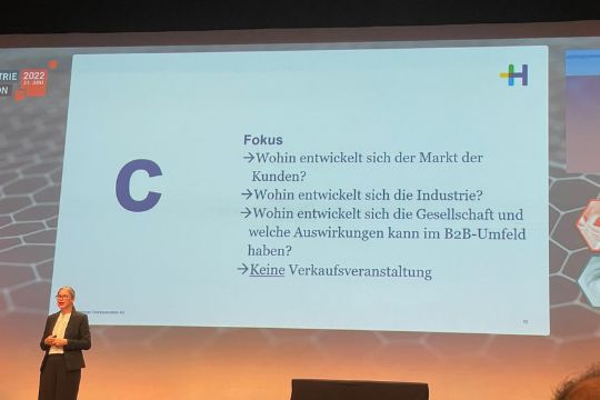 B2b Marketing Zukunft Claudiatischler Heidelbergerdruckmaschinen konzeptkundenprogramm