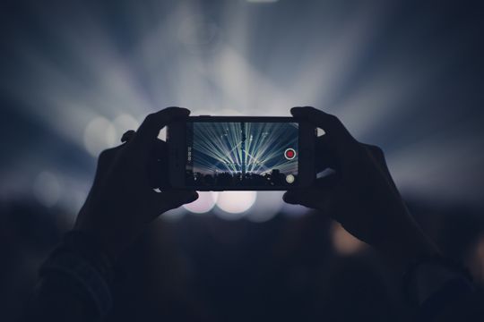 Digitale Trends 2017 Live Video Smartphone Aufnahme