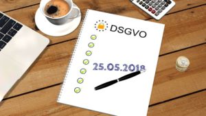DSGVO Datum Schreibtisch Liste