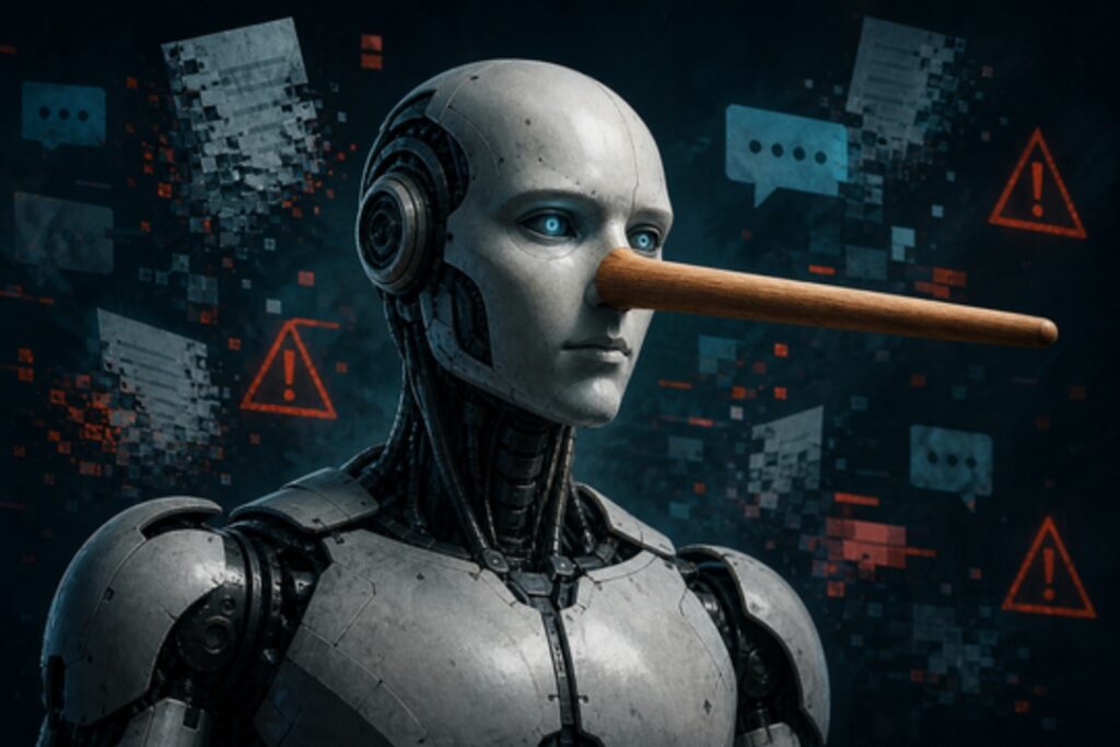 Künstliche Intelligenz Roboter KI Pinocchio Lügner Gefahr