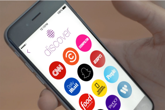 Snapchat als Marketing-Tool Discover