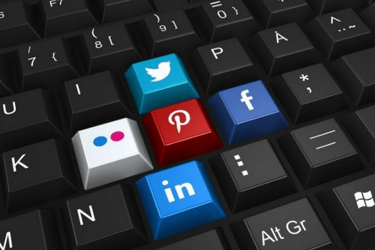 Personal Branding Social Media Tastatur 