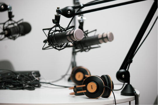 Corporate Podcast, Mikrofone, Studio