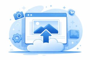 Wikipedia-Bilder hochladen, Upload